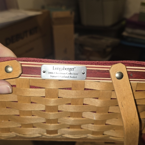 3 piece longaberger christmas baskets - Picture 6 of 10